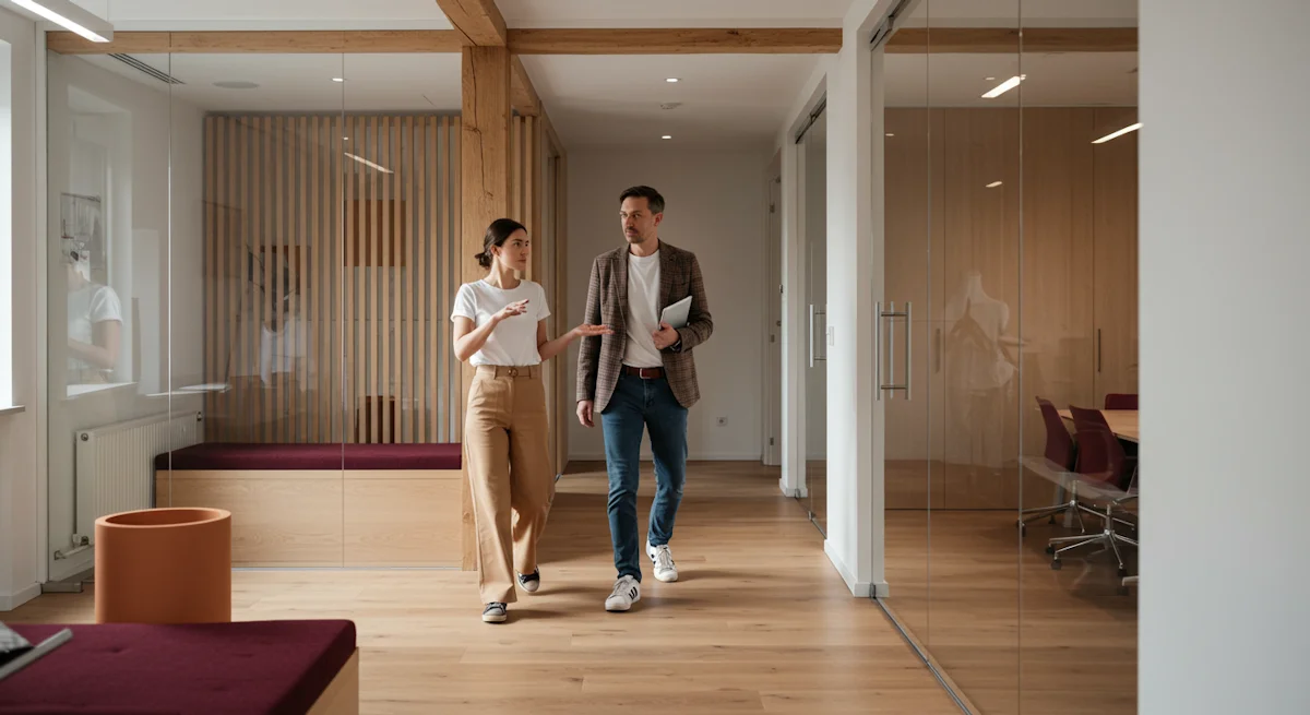 liderazgo era ia dos ejecutivos hablando